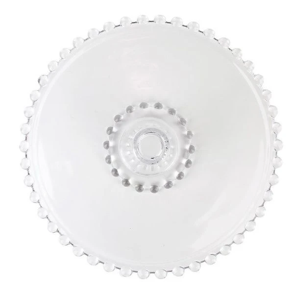 Блюдо 27,5*27,5*12см стекло Gocciolina на ножке (4)