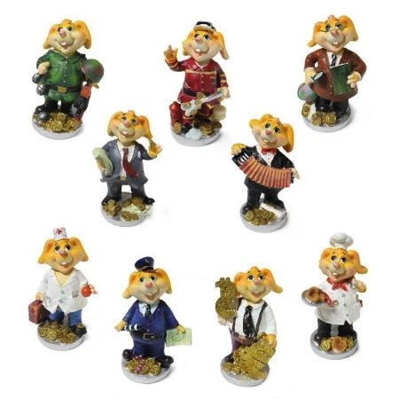 Фигурка Кролик / Заяц Профессионал полистоун 6,5*6*9,5см LH1710 9/S NX25745