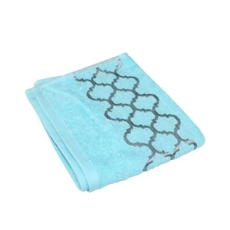 Полотенце махровое 50*80см Дрезден голубой 400гр (10) ВЫВОД