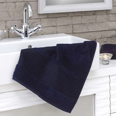 яяяПолотенце 70*140 бамбук Karna GREK (Синий)