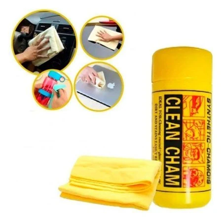 Тряпка автомобильная замшевая в тубе 65*42см (100)