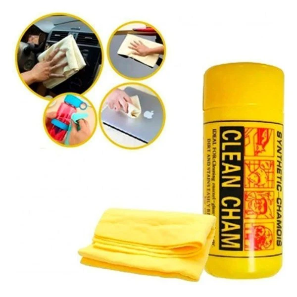 Тряпка автомобильная замшевая в тубе 65*42см (100)