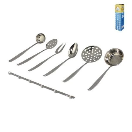 Набор кухонных принадлежностей 6пр нерж УРАЛОЧКА М13 к/к н25/23 нерж.18/0