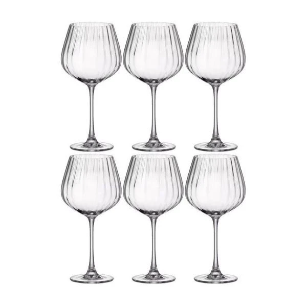 Бокалы для красного вина набор 6шт 640мл стекло КОРА ОПТИК 91L/1SJ70/0/00000/640-664 (8)