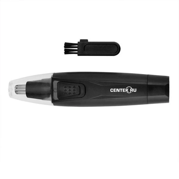 Триммер эл. 3 в 1 пластик Centek CT-2196 чёрный/хром, для носа и ушей (24) Триммер эл. 3 в 1 пластик Centek CT-2196 чёрный/хром, для носа и ушей (24)