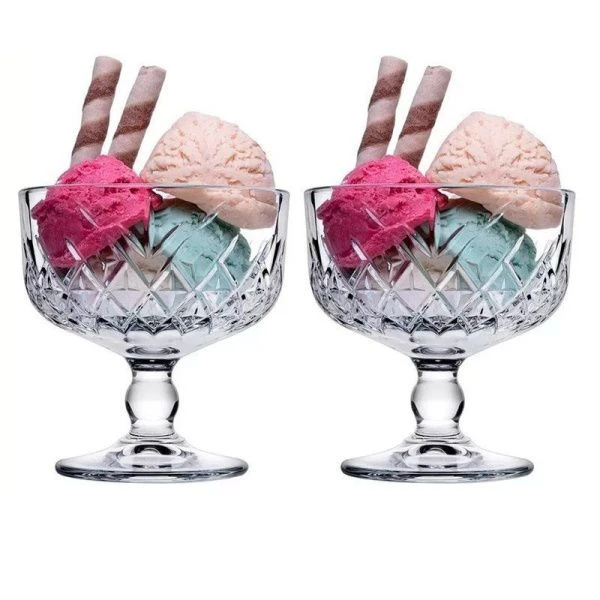 Креманки набор 2шт 275мл стекло ТАЙМЛЕСС (12)