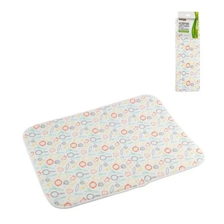 Коврик для посуды 40*30см микрофибра MDM-Promo-M (40)