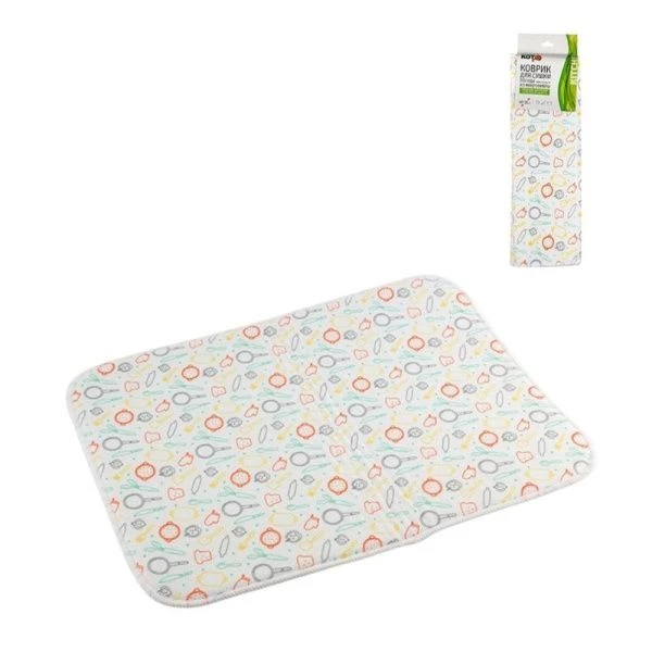 Коврик для посуды 40*30см микрофибра MDM-Promo-M (40)
