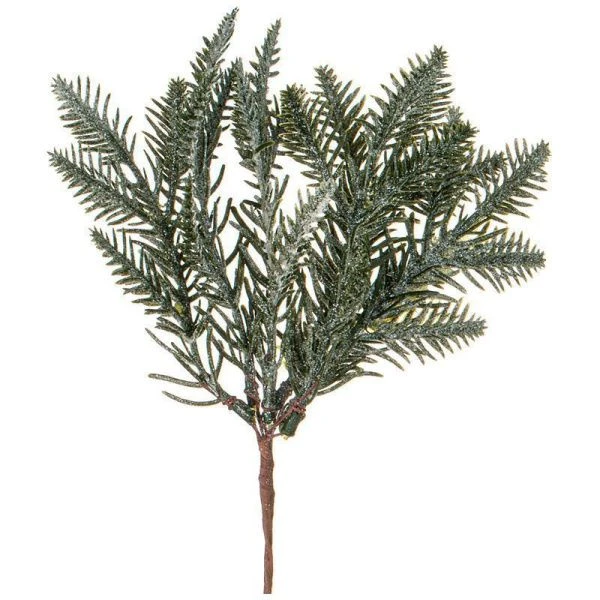 Украшение новогоднее Ветка 20см пластик (720)