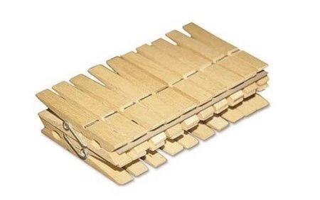 Прищепки бельевые деревянные 20шт. ЭКО (30)