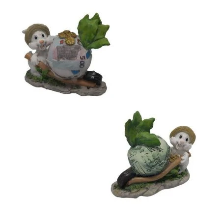 яяяФигурка Кролик / Заяц полистоун 14,3*6*10см CH09067W C07875