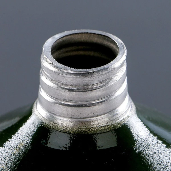 Фляжка армейская походная 1,3л алюминий на лямках Аdventure зелёная (48)