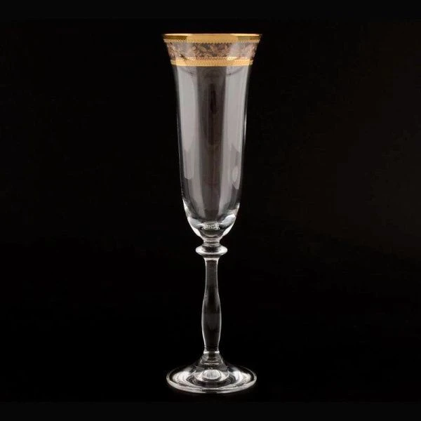 Бокалы для шампанского набор 6шт 190мл стекло АНЖЕЛА 43081 (8) 15541/30574 ВЫВОД