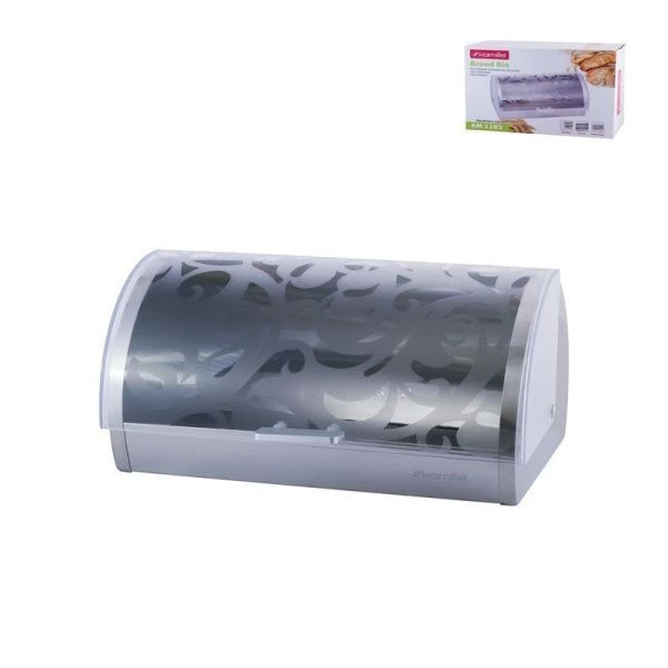 Хлебница 39*28*18,5см нерж.сталь/пластик арт.1102 (4)