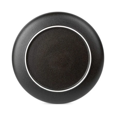 Тарелка мелкая 21см фарфор ROCK BLACK десертная DM8022 (6)