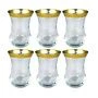 Стаканы армуды набор 6шт стекло НЕЖНОСТЬ TAV34-511/S/Z/6 (6)