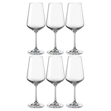 Бокалы для вина набор 6шт 450мл стекло САНДРА СН019 (6)