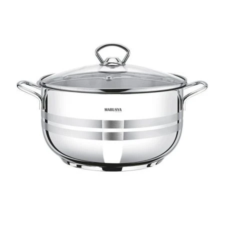 Кастрюля 7,8л нерж.сталь МОДЕРН со стекл.крышкой 26см (6)