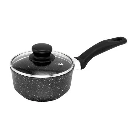 Ковш 1,5л алюминий АП ГРАНИТ МЕЧТА со стекл.крышкой 16см Dariis КБВР-150 (10)