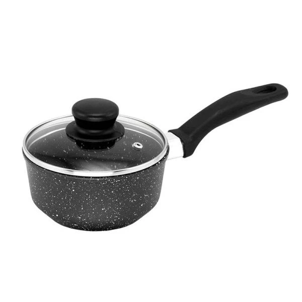 Ковш 1,5л алюминий АП ГРАНИТ МЕЧТА со стекл.крышкой 16см Dariis КБВР-150 (10)