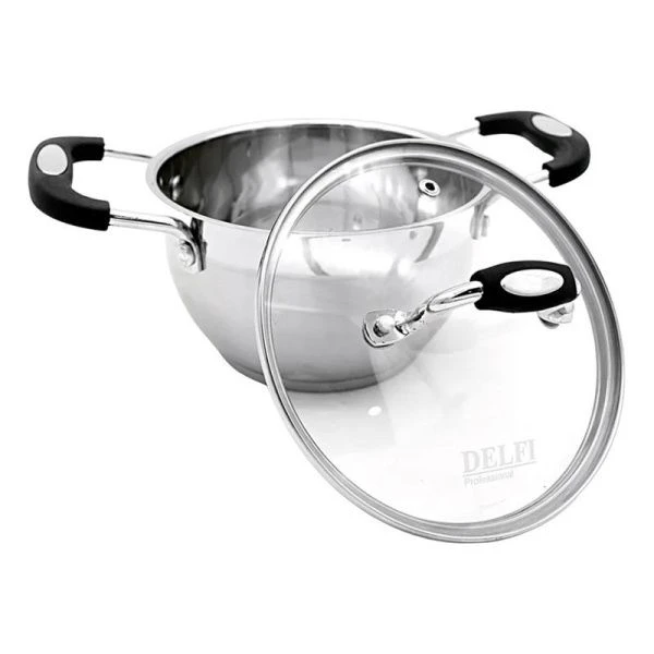 Кастрюля 3,1л 18см нерж.сталь DL-4002-18 (12)