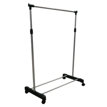 Вешалка гардеробная телескопическая упрочнённая на 35кг металл(800-1600)х430х800 JC-1232/YY6016 (10)