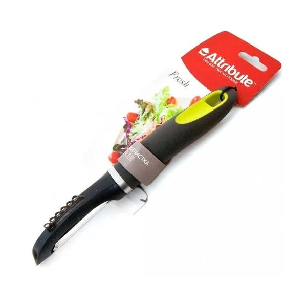 Овощечистка вертикальная 19*2,8*2,5см нерж.сталь FRESH (6) ВЫВОД