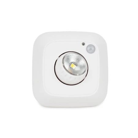 Светильник нажимной - пушлайт пластик 1шт СТАРТ PL-1led-SR C1 white белый (30/120) Светильник нажимной - пушлайт пластик 1шт СТАРТ PL-1led-SR C1 white белый (30/120)