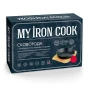Сковорода 18см чугун литая ручка на дер.подставке TM My Real Iron Cook MC2204W (6)