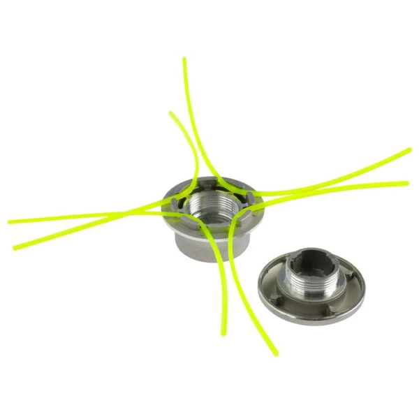 Катушка для триммера алюмин., леска пластик 1,2-3мм, М8/М10*1.25мм левая резьба (50)