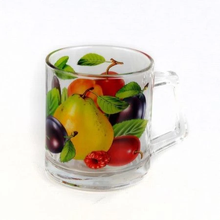 Кружка 370мл стекло Бейзик ФРУКТОВОЕ ЛЕТО СЛИВА 55991/925 (12) Кружка 370мл стекло Бейзик ФРУКТОВОЕ ЛЕТО СЛИВА 55991/925 (12)