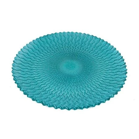 Тарелка мелкая 32см стекло Retro Breeze плоская 15883/В (6)