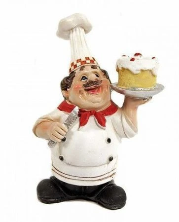 яяяФигурка Повара 6.5*4*9см (1-96) PW130811  'EPW31845