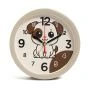 Будильник 15см кварц РУБИН Щенок хаки (20)