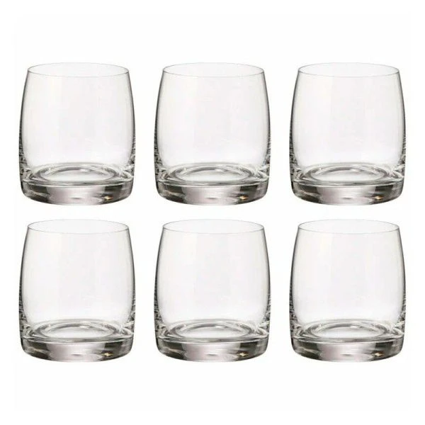 Стаканы для виски набор 6шт 290мл стекло ИДЕАЛ/ПАВАУ 25015/290S (8) 16604