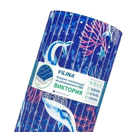 Коврик из вспененного ПВХ Виктория 0,5*15м