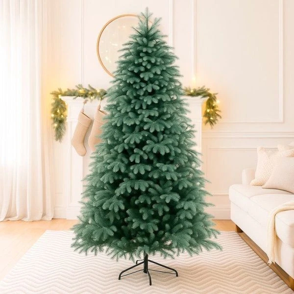 Елка искусственная 150см Магдалена Голубая с литыми ветками РЕ МГ-150 (1)