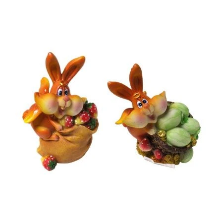 Копилка Кролик / Заяц Урожай 12см 2 вида S3590078