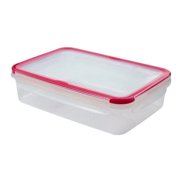 Контейнер пищевой 1,6л 239*165*65мм пластик ЭКСТРА ЛОК Light L герметичный красный (16)