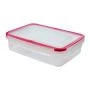 Контейнер пищевой 1,6л 239*165*65мм пластик ЭКСТРА ЛОК Light L герметичный красный (16)