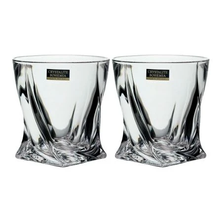 Стаканы для виски набор 2шт 340мл стекло КВАДРО 2К936-0-99A44 (4)