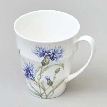 Кружка 350мл фарфор ВАСИЛЬКИ (36)