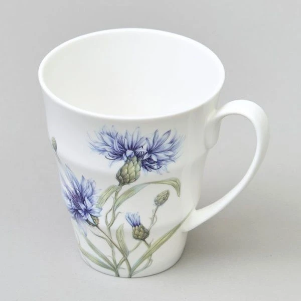 Кружка 350мл фарфор ВАСИЛЬКИ (36)