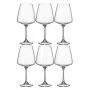 Бокалы для вина набор 6шт 570мл стекло НАОМИ/КОВАС 91L/1SC69/0/00000/570-662 (4/8)