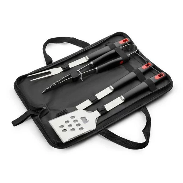 Набор для барбекю 4пр (вилка, лопатка, щипцы, силик.кисточка) нерж.сталь Hanger в чехле HNG-004 (12) Набор для барбекю 4пр (вилка, лопатка, щипцы, силик.кисточка) нерж.сталь Hanger в чехле HNG-004 (12)