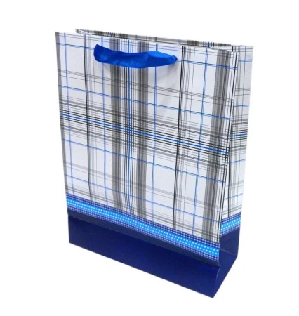 Пакет бумажный 33,5*26*10см (4 вида) JC-1855/DV-8632 M (480)