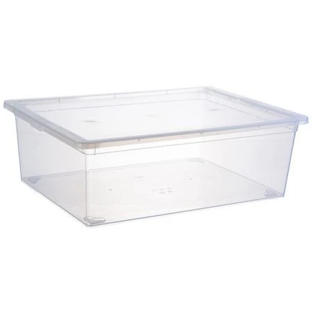 Контейнер для хранения 25л 53*37*18см пластик Прозрачный (5)