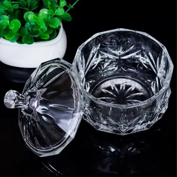 Сахарница 200мл 12см стекло XMJG522 (48)