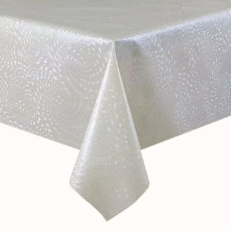 Клеенка ПВХ на тканевой основе BOGEMA шелкография жемчужная 0,28мм*1,37*20м