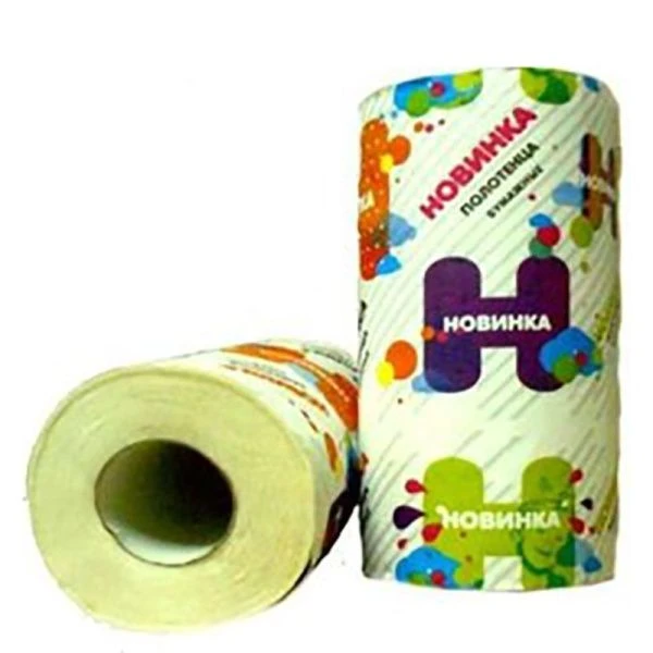 Полотенца бумажные однослойные 100 листов НОВИНКА ПР-Н-1-1Б (24)